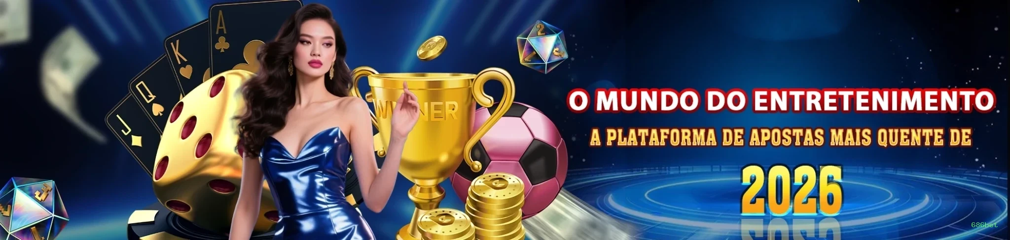Imagem promocional dos jogos Fortune da 686bet