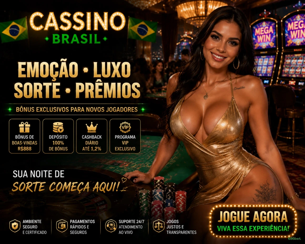 686bet - Entre no Jogo e Ganhe Muito no Cassino Online Mais Seguro do Brasil!